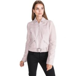 Just Cavalli Kurtka Różowy. Różowe kurtki damskie Just Cavalli, m, bez wzorów, ze skóry, bez kaptura. Za 4354,95 zł.