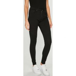 Answear - Jeansy. Czarne rurki damskie ANSWEAR, z elastanu. W wyprzedaży za 89,90 zł.