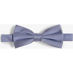 Tommy Hilfiger Tailored - Muszka męska z jedwabiu, niebieski. Niebieskie muszki męskie Tommy Hilfiger Tailored, bez wzorów, prążkowane. Za 179,95 zł.