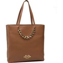 Torebka LOVE MOSCHINO - JC4040PP1ALF0200 Cuoio. Pomarańczowe torebki klasyczne damskie Love Moschino, bez wzorów, ze skóry ekologicznej, klasyczne, bez dodatków. W wyprzedaży za 549,00 zł.