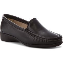 Mokasyny SERGIO BARDI - Carlentini SS127310818KD 101. Czarne mokasyny damskie Sergio Bardi, na co dzień, ze skóry, na płaskiej podeszwie. W wyprzedaży za 149,00 zł.
