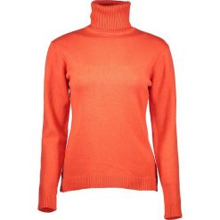 Sweter w kolorze koralowym. Czerwone swetry damskie marki Cashmere & Jackets, s, bez wzorów, z kaszmiru, bez rękawów, bez kaptura. W wyprzedaży za 144,95 zł.