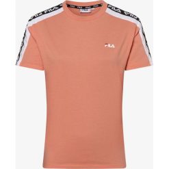 FILA - T-shirt damski – Tandy, pomarańczowy. Pomarańczowe t-shirty damskie Fila, l, bez wzorów, klasyczne, bez kołnierzyka. Za 159,95 zł.