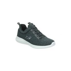 Buty Skechers 52642-BKGY. Czarne trampki męskie Skechers, bez wzorów, bez zapięcia. Za 307,25 zł.