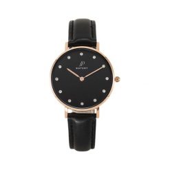 Zegarek JP Gatsby Zegarek damski Aurora Rose Gold Black / Black JPG5007 uniwersalny. Czerwone zegarki damskie JP Gatsby. Za 323,10 zł.
