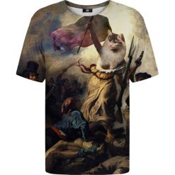 Bluzki, topy, tuniki: T-shirt ze wzorem Cat Revolution