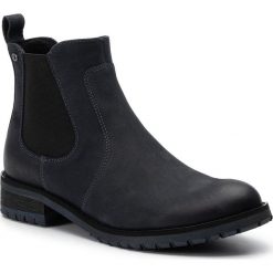 Sztyblety GINO ROSSI - 802A-01 Navy. Niebieskie kozaki damskie Gino Rossi, na imprezę, ze skóry, bez obcasa, bez zapięcia. W wyprzedaży za 249,99 zł.