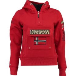 Geographical Norway bluza damska Gymclass XL czerwona. Czerwone bluzy damskie xl. Za 179,00 zł.