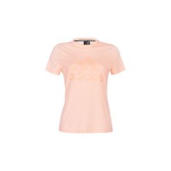 T-shirty z krótkim rękawem adidas EB3797. Różowe t-shirty damskie Adidas, s, bez wzorów, bez kołnierzyka. Za 109,00 zł.
