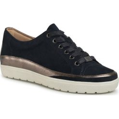 Sneakersy CAPRICE - 9-23654-25 Ocean Comb 880. Niebieskie półbuty damskie Caprice, ze skóry. Za 269,00 zł.