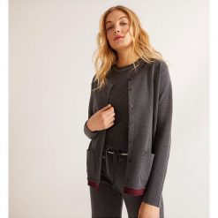 Kardigan w kolorze szarym. Szare swetry damskie Rodier, l. W wyprzedaży za 209,95 zł.