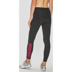 Adidas Performance - Legginsy. Szare legginsy damskie marki adidas Performance, s, z elastanu. W wyprzedaży za 99,90 zł.