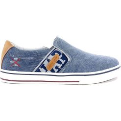 WSUWKI MĘSKIE AME 703028 GRA. Buty sportowe męskie American CLUB, z materiału, bez zapięcia. Za 79,90 zł.