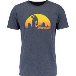 T-shirty męskie: Derbe FEIERABEND RELOADED Tshirt z nadrukiem navy melange