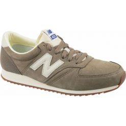 New Balance U420LMR. Brązowe buty sportowe męskie marki New Balance, ze skóry. W wyprzedaży za 299,99 zł.