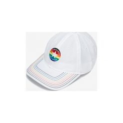 Converse Pride Czapka z daszkiem Biały. Białe czapki męskie Converse, z haftami, z materiału. Za 119,95 zł.