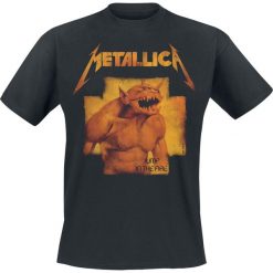 T-shirty męskie: Metallica JITF European Tour 1984 T-Shirt czarny