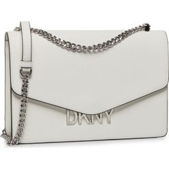 Torebka DKNY - Penelope R9431F75 White WHT. Białe torebki klasyczne damskie DKNY, z aplikacjami, ze skóry, wizytowe, zdobione, bez dodatków. Za 1069,00 zł.
