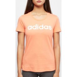 Koszulka damska adidas białe. Białe koszulki damskie Adidas, s, bez wzorów, z jersey, bez kołnierzyka. Za 69,00 zł.