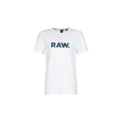T-shirty z krótkim rękawem G-Star Raw MAI R T S/S. Białe t-shirty męskie G-Star RAW, s, bez wzorów, retro, bez kołnierzyka, krótkie. Za 107,40 zł.