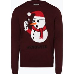 Jack & Jones - Sweter męski – Jorsnowman, czerwony. Swetry męskie Jack & Jones. Za 129,95 zł.