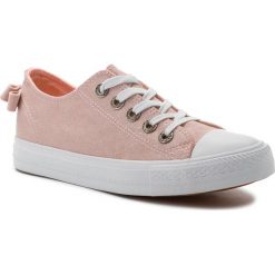 Trampki NYLON RED - WYL6055-1 Pink. Różowe półbuty damskie Nylon Red, bez wzorów, z gumy, bez zapięcia. Za 79,99 zł.