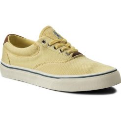 Tenisówki POLO RALPH LAUREN - Thortoniine 816688429007 Banana Pee. Żółte półbuty męskie Polo Ralph Lauren, na co dzień, bez wzorów, z gumy, eleganckie, bez zapięcia. W wyprzedaży za 279,00 zł.