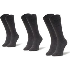 Zestaw 3 par wysokich skarpet unisex TOM TAILOR - 9003 Anthracite 620. Szare skarpetki damskie Tom Tailor, bez wzorów, z elastanu. Za 45,00 zł.