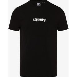 Superdry - T-shirt męski, czarny. Czarne t-shirty męskie Superdry, m, z nadrukiem, z bawełny, bez kołnierzyka. Za 149,95 zł.