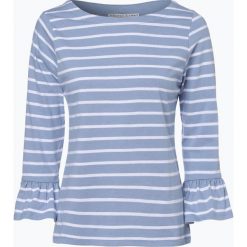 T-shirty damskie: Marie Lund – Damska koszulka z długim rękawem, niebieski