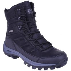 Buty trekkingowe męskie: ELBRUS Buty męskie Spike Mid WP Black/Dark Grey r. 42