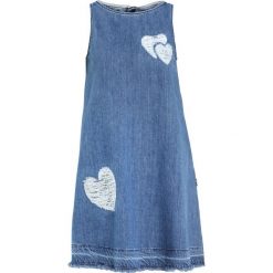 Odzież damska: Love Moschino Sukienka jeansowa light denim