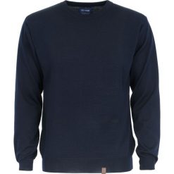 Sweter męski. Czarne swetry klasyczne męskie marki Ochnik, na jesień, m, z wełny, z klasycznym kołnierzykiem. Za 99,90 zł.