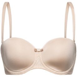 Biustonosz bardotka Triumph Beauty-Full Essential 10167794. Brązowe biustonosze Triumph, bez wzorów. Za 189,00 zł.
