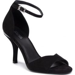 Sandały MICHAEL Michael Kors Malina Sandal 40R0MLHA1S. Czarne klapki damskie MICHAEL Michael Kors, bez wzorów, bez obcasa. W wyprzedaży za 469,00 zł.