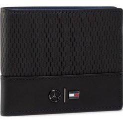 Duży Portfel Męski TOMMY HILFIGER - 2Mb Mini Cc Holder AM0AM06127 BAS. Czarne portfele męskie TOMMY HILFIGER, bez wzorów, ze skóry. Za 269,00 zł.