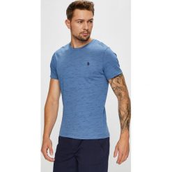 U.S. Polo - T-shirt. Szare koszulki polo męskie marki U.S. Polo, l, z bawełny. Za 169,90 zł.