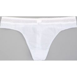 Bawełniane stringi - Niebieski. Niebieskie stringi damskie Reserved, s, bez wzorów, z bawełny. Za 24,99 zł.
