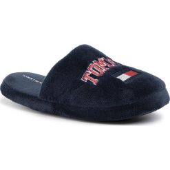 Kapcie TOMMY HILFIGER - Slipper Bule T3B1-30547-0810800 D Blue 800. Niebieskie sandały chłopięce TOMMY HILFIGER, z tworzywa sztucznego, bez zapięcia. Za 129,00 zł.