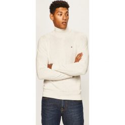 Tommy Hilfiger - Sweter. Czarne swetry męskie TOMMY HILFIGER, xxl, bez wzorów, z jedwabiu. Za 519,90 zł.