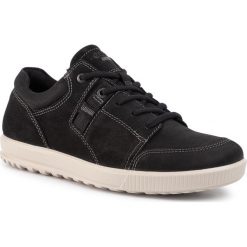 Sneakersy ECCO - Ennio 53431402101 Black. Czarne sneakersy męskie ecco, na co dzień, bez wzorów, ze skóry, eleganckie, bez zapięcia. W wyprzedaży za 319,00 zł.