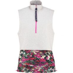 Adidas by Stella McCartney Top cool grey melange/shock pink. Szare topy sportowe damskie marki adidas by Stella McCartney, l, z bawełny. W wyprzedaży za 412,30 zł.