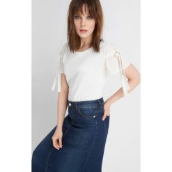 T-shirty damskie: Koszulka z wiązaniem