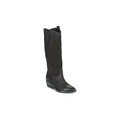 Kozaki Airstep / A.S.98 SATUR HIGH. Czarne kozaki damskie Airstep / A.S.98, bez obcasa, bez zapięcia. Za 1319,00 zł.