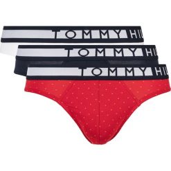 Tommy Hilfiger 3-pack Slipy Niebieski Czerwony Biały. Czerwone slipy męskie s, z elastanu. Za 194,95 zł.