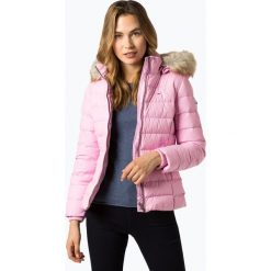 Tommy Jeans - Damska kurtka puchowa, różowy. Różowe kurtki damskie Tommy Jeans, s, bez wzorów, z jeansu, klasyczne, bez kaptura. Za 899,95 zł.