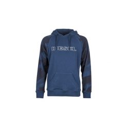 Bluzy Diesel UMLT BRIAN. Niebieskie bluzy męskie Diesel, s, bez wzorów, bez kołnierzyka, bez rękawów, bez kaptura. Za 279,20 zł.