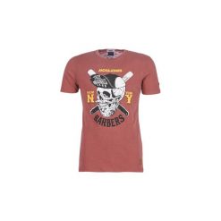 T-shirty z krótkim rękawem Jack Jones JORSKALLY. Czerwone t-shirty męskie Jack & Jones, s, bez wzorów, bez kołnierzyka, krótkie. Za 71,10 zł.