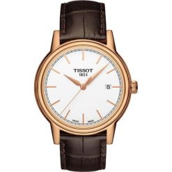PROMOCJA ZEGAREK TISSOT T-CLASSIC T085.410.36.011.00. Żółte zegarki męskie TISSOT, złote. W wyprzedaży za 1232,00 zł.