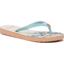 Japonki TORY BURCH - Thin Flip Flop 60419 Onda Blue/Ivory Homage To The Flower 453. Niebieskie klapki damskie Tory Burch, bez wzorów, z tworzywa sztucznego, bez obcasa. Za 259,00 zł.